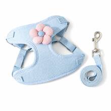 1 Set Colorful Dog Harness, Soft Padded Adjustable Pet Vest Harness With Metal D-Ring And Safety Buckle, Anti-Pull Comfortable Dog Walking Harness, Suitable For Small And Medium Dogs Daily Outdoor Use - Multicolor - View 15