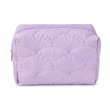 Elegant Fashion Shell Women's Makeup Bag, Ins-Style Soft Quilted Design, Fashionable Clutch, Multi-Functional Storage Bag, Organizer Pouch, Holiday Gift Souvenir - Multicolor - View 12