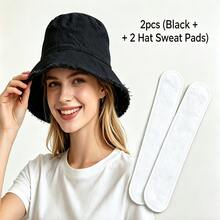 1pc Solid Color Tassel Bucket Hat, UV Protection Sun Hat, Suitable For Beach Vacation, Travel And Daily Street Wear - Women's Bucket Hat - View 15
