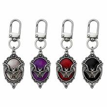 10/4/1PC Halloween Bat Keychain Gothic Vintage Metal Pendant Key Ring Spooky Bag Charm Gift - Multicolor - View 4