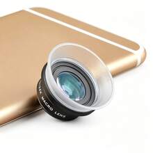APEXEL 12-24X Macro Lens Kit, HD Portable Magnifying Lens For Smartphones, Universal Phone Camera Accessory For Macro Photography - A - View 6