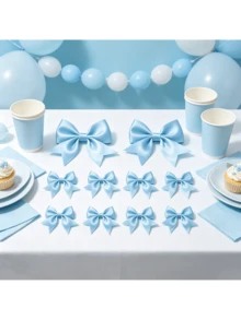 Pita Kain Satin Mini Perekat Diri untuk Pembungkus Kado, Pesta Pernikahan, Kotak Suvenir, Kue Cupcake, Dekorasi Kerajinan DIY, 24 buah - MultiWarna - View 4
