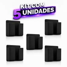 Suporte para Controle Remoto MDF de Parede Organizador Porta Controle Carregador Casa Sala - Visão 5