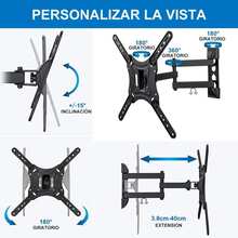X-400 TV Mount For 32-55 Inch Screens With High Compatibility And Structural Stability In Cold-Rolled Steel - Black - View 4