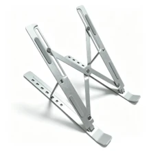 18-Inch Laptop Metal Folding Cooling Lift Stand, Portable Desktop Tablet & Phone Holder - View 8