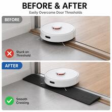 1pc 90cmx5cm Self-Adhesive Rubber Door Threshold Ramp, Self-Adhesive Floor Transition Strip - A - View 10