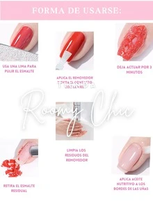 Nail Polish Remover Liquids - 1 Set - View 6