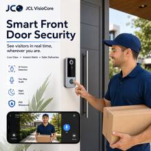 Wireless Smart Video Doorbell Camera, 2.4G WiFi Home Security Camera, HD Video, Infrared Night Vision, Two-Way Audio, Photo/Video & Cloud Storage, Smart Home Doorbell - View 11