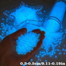 Luminous Resin Stones Glow In The Dark Pebbles - Blue Fluorescent Landscape Rocks For Garden Pathway, Walkway, Patio, And Outdoor Yard Decor - Luminous Stone - View 3