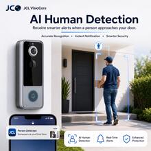 Wireless Smart Video Doorbell Camera, 2.4G WiFi Home Security Camera, HD Video, Infrared Night Vision, Two-Way Audio, Photo/Video & Cloud Storage, Smart Home Doorbell - View 10