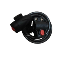 1pc Stainless Steel Bicycle/Motorcycle Lock With 2 Keys - Multicolor - View 7