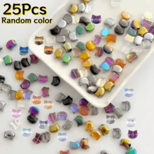 25/35/45/55/65/75Pcs Cat Head DIY Bracelet Necklace Jewelry Making Kit, Suitable For Christmas Creative Crafts, Used For Jewelry Making, Gifts, Beading, Random Color - Multicolor - View 15