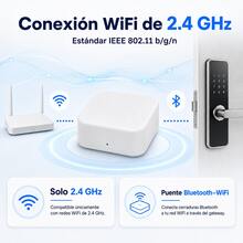 Smart Door Lock - White - View 3