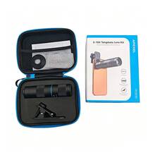 APEXEL 5X-10X Telephoto Lens HD FMC Monocular For Phones, Zoom Scope For Camping/Hiking/Sightseeing, Camera Photo & Video Accessory. - A - View 10