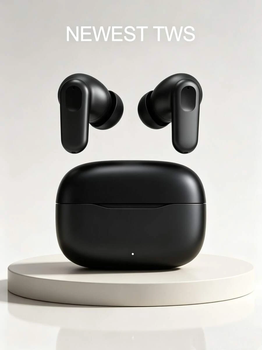Wireless Earphone, Wireless Headphone, Headphone, Earbuds, Wireless Bluetooth Headset, Stereo Noise Reduction, Bluetooth 5.30, HD Music, Long Battery Life - White - View 1