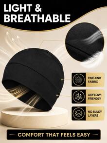 4pcs/2pcs/1pc Unisex Brimless Sleep Cap, Lightweight Breathable With Breathable Lining, Suitable For Chemotherapy Hair Loss - A - View 14