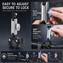 Bicycle Riding Mount Compatible With Insta360 ACE Pro 2, Action 5/4 Camera, Motorcycle Riding - View 7
