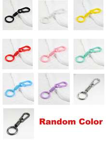 30 buah Klip Resleting Anti-Pencurian, Kunci Resleting Unisex, Gesper Anti-Pencurian Ransel, Klip Pengikat Anti-Pembukaan Portabel, Aksesoris Gantungan Kunci DIY, Aksesoris DIY Pembuatan Perhiasan - beraneka warna - View 8
