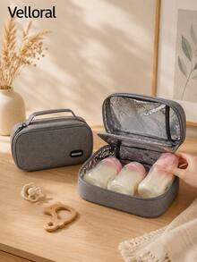1 Breast Milk Bag, Breast Milk Cooler, Portable Breast Milk Equipment, Work Refrigeration, Mini Ice Pack, Breast Milk Storage And Cooler Bag - Multicolor - View 6