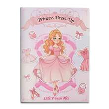 Girls Princess Dress-Up Sticker Game, Character Styling Matching Game With Dreamy Outfits And Interactive Reading Theme - Princess Dress Up Sticker Activity - View 2