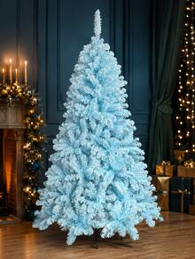 Blue Baltic Christmas Tree With Metal Base – And Elegant - Blue - View 4