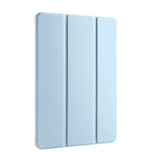 純色粉色霧面 TPU [2025 新款] 適用於 Xiaoxin Tab11 (2024 型號) / Xiaoxin Pad 11 205 平板保護殼 / Xiaoxin Pro GT / 適用於 IPad Air 5 / 第 1 代 / 第 11 代平板保護殼，三折透明 360° 可調式支架，磁吸卡槽三重保護專業辦公商務禮品 - TPU三折疊 - 查看 23