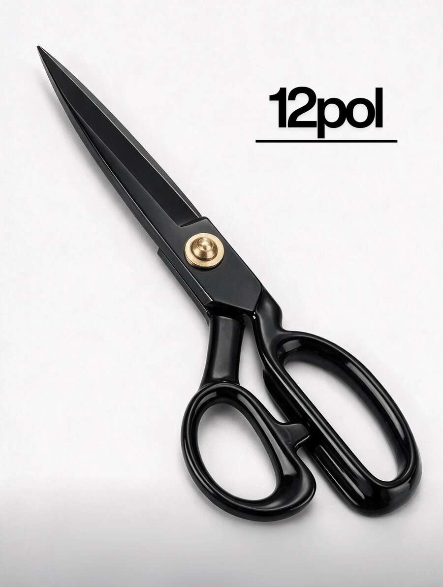Tesoura de Alfaiate Corte Costura Titanium Profissional 12 Polegadas