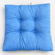 50x50cm Tufted Outdoor Seat Cushion – Made In Turkey, Soft Padded Chair Cushion, 1 Or 2 Piece Set - Dusty Blue - View 2