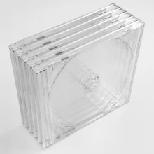 Caixa Acrílica CD JewelCase Cristal Transparente Noldy 15 Unidades - Transparente - Visão 4