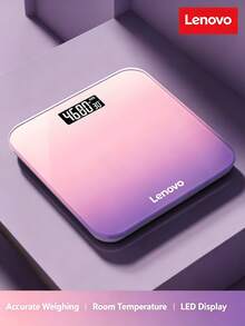 Lenovo 高顏值體重計｜高精準度智慧型人體秤｜家用電子秤｜減肥打卡減重秤｜女生送禮首選 - 查看 9