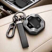 Car Key Shell Remote Control Protective Cover Keychain Holder Interior ...