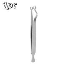 Stainless Steel Ear Piercing Tweezers, Ear Stud Ear Cartilage Ear Conch Lip Stud Tongue Stud Positioning Pliers, Piercing Tool Set Suitable For All Piercing Areas Including Ear And Nose Septum - Multicolor - View 13