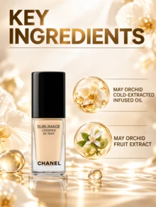 CHANEL Luxury Foundation #B10, 4.5ml Sample, Smooth Skin Texture, Long-Lasting Finish, Lightweight Texture, Non-Dulling, Suitable For Multiple Skin Types - #B10 - View 9