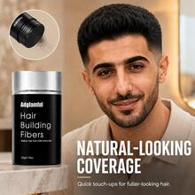 مسحوق ألياف الشعر Adglamful، يغطي الشعر الرمادي، يملأ الشعر الخفيف بصريًا، يلتصق بشكل طبيعي، يحافظ على تصفيفة الشعر لمدة 24 ساعة، مسحوق ألياف الشعر العالمي، اللون بناءً على المنتج الفعلي - متعدد الألوان - مشاهدة 8