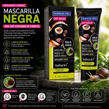 HEBLEEE Snail Slime Mask Blackhead Remover Clarifying 120ml - Black - View 2