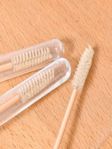 Women's Eyelash And Eyebrow Brush Set, Includes Mascara Wand And Eyelash Comb, Suitable For Eyelash Extensions Maintenance, Grooming Eyelashes And Eyebrows, Daily Makeup And Eyelash Care, Also Can Be Given As Exquisite Summer Wedding Gift - Multicolor - View 2