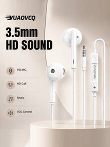 YUAOVCQ Earphone Tidur In-Ear Berkabel, Isolasi Kebisingan Fisik Ganda, Antarmuka Type-C & 3.5mm, Mikrofon Panggilan Definisi Tinggi, Cocok Untuk Smartphone, Komputer, Konsol Game - View 3