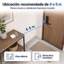 Smart Door Lock - White - View 6