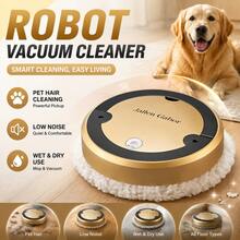 Vacuum Cleaner And Robot Vacuum, Automatic USB Rechargeable Smart Robot Vacuum Cleaner, Suitable For Hardwood Floors, Hard Floors And Daily Cleaning, Ideal For Pet Hair And Home Dust Cleaning - Multicolor - View 13