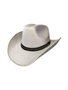 Sombrero Vaquero Texano Unisex Tallas y Colores Economico - café - Ver 10