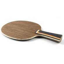 Table Tennis Paddle Blade - Long Handle, High-Quality Paddle, Enhances Control And Spin Performance, Practical Table Tennis Paddle | Elegant Wooden Handle | Smooth Polished Paddle Surface - Brown - View 7