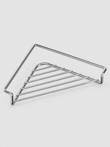 Triangular Sink Drain Rack, No-Drill Storage Rack, Fits Sink Corner, Tool-Free Installation, Space-Saving Design, Reinforced Load-Bearing Capacity, Suitable For Countertop Storage, Sink Drainage, Sponge/Cloth Storage And Cleaning Tool Organization - Multicolor - View 12