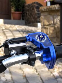 1 buah Gagang Gas Sepeda Motor, Gagang Gas Putar Cepat Paduan Aluminium CNC, Rakitan Gagang Gas Putar Cepat, Gagang Akselerator Universal yang Dapat Diatur dengan Jendela Transparan, Pegangan Bertekstur, Cocok untuk Sepeda Motor Trail, Sepeda Motor Mini, ATV, Skuter, Sepeda Motor Off-Road, Sepeda Motor Jalan Raya - A - View 5