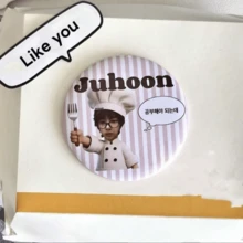 CORTI/S Korean Boy Band Cartoon Peripheral Cute Glossy Badge Backpack Charm Brooch, Suitable For Daily Wear, Collection Display, Holiday Birthday Decoration Gift - Multicolor - View 13