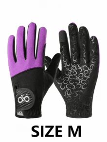 Unisex High-Quality Professional Equestrian Gloves, Non-Slip Breathable, Suitable For Training And Competition, Touchscreen Design, Durable Riding Equipment, High Grip Golf Gloves, Suitable For All Seasons, Professional Daily Riding Equipment, Breathable Mesh Design, Suitable For Long-Term Wear Without Sweating - Multicolor - View 9