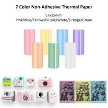 Portable Mini Thermal Paper. Laser/Transparent/Colored/White Adhesive Paper, Self-Adhesive Printing Paper. Suitable For Note-Taking, Work, Photography, Hand-Drawn Sketches, And Memo Use. Prints Without Ink. - View 11