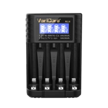 1 buah PD 20W LCD Fast Universal Battery Charger dengan Fungsi Pengujian Kapasitas Pengosongan Profesional, Mampu Menampilkan Kapasitas. Charger Baterai 18650 ini Cocok untuk Baterai Lithium 3.7V dan Baterai Ni MH Ni CD AA AAA 1.2V. - hitam. - View 10
