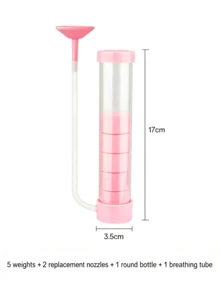 Portable Breathing Dumbbell (Facial & Abdominal Muscle Training), Adjustable Resistance - Abdominal Breathing Trainer, Lung Exerciser, Core, Abdominal & Pelvic Floor Muscle Workout Equipment, For A More Defined Face - Multicolor - View 13