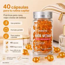 OUKEYA Hair Gloss - 40 Capsules - Orange - View 7