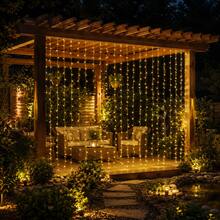 1PC 6-Meter/3-Meter Suitable For Party Atmosphere, Family Gatherings, Wedding Decoration, USB Plug For Home Room Decoration, LED Light String With Remote Control, Holiday Decor - USB Curtain Light - View 6